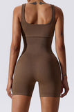 Women's Seamless Thin Waist Stretch Playsuit