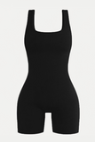 Women's Seamless Thin Waist Stretch Playsuit