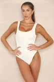 Women's Solid Color U Neck Shaping Bodysuit